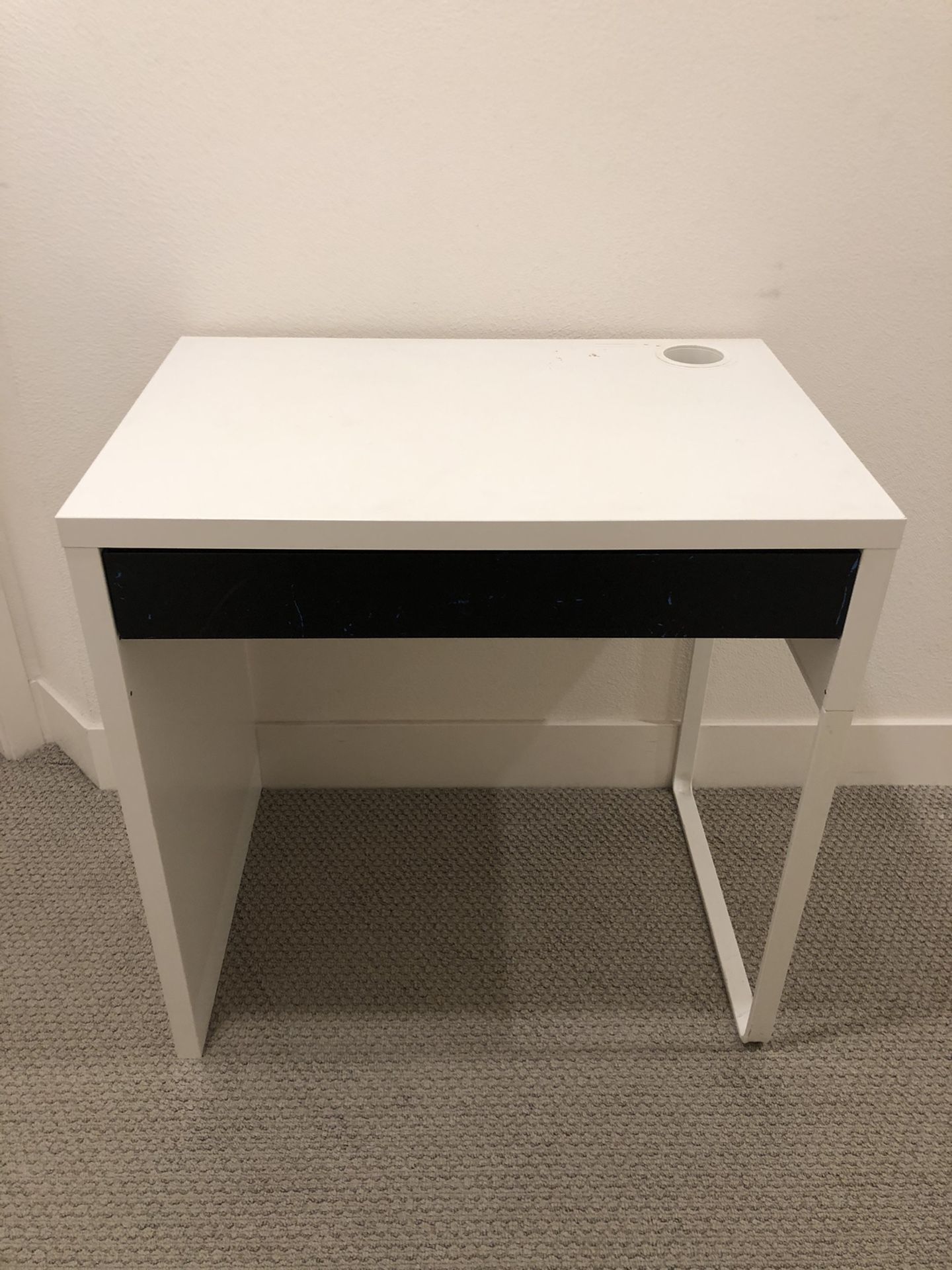 IKEA MICKE DESK WITH DRAWER