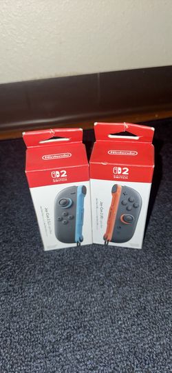 Brand New Seal Nintendo Switch 2 Joy Con 2 Controllers individual box