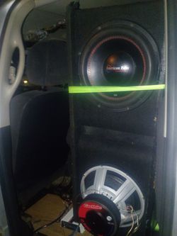 American Bass Subwoofers in Ported Boxes with Gothic