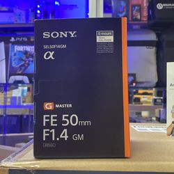 Sony FE 50mm f1.4