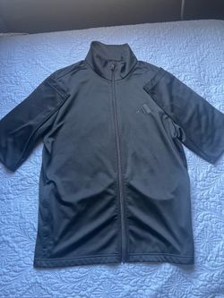 Black Adidas zip up size S