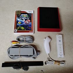 Nintendo WII with Mario Galaxy Game