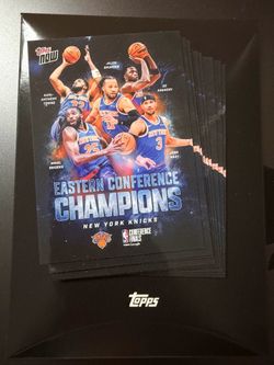 Topps Knicks Eastern conference finals champions cards