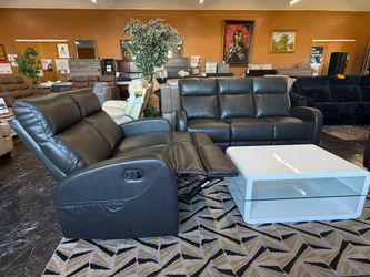 NEW Manual Reclining Sofa & Loveseat Set