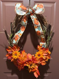 New!! Fall homemade wreath