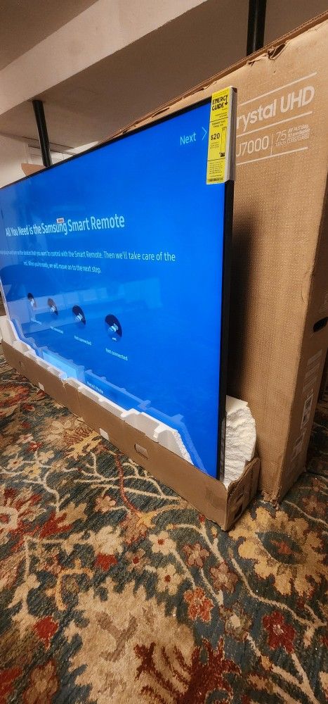 TV SAMSUNG 75" SMART 4K