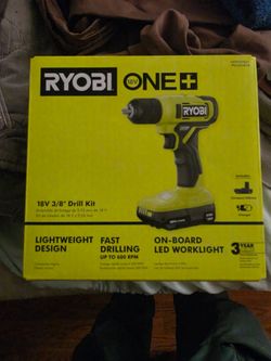 Ryobi drill/driver set