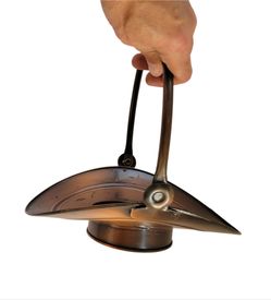 Collectible Vintage TROMASA Copper Firewood / Match holder or Decor. Mexico
