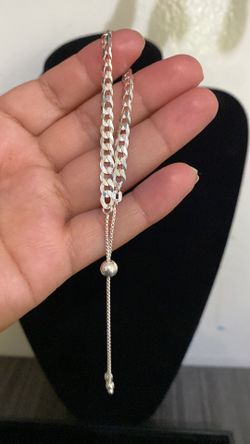 925 Sterling Silver Bracelet/ Pulsera Plata Ley 925