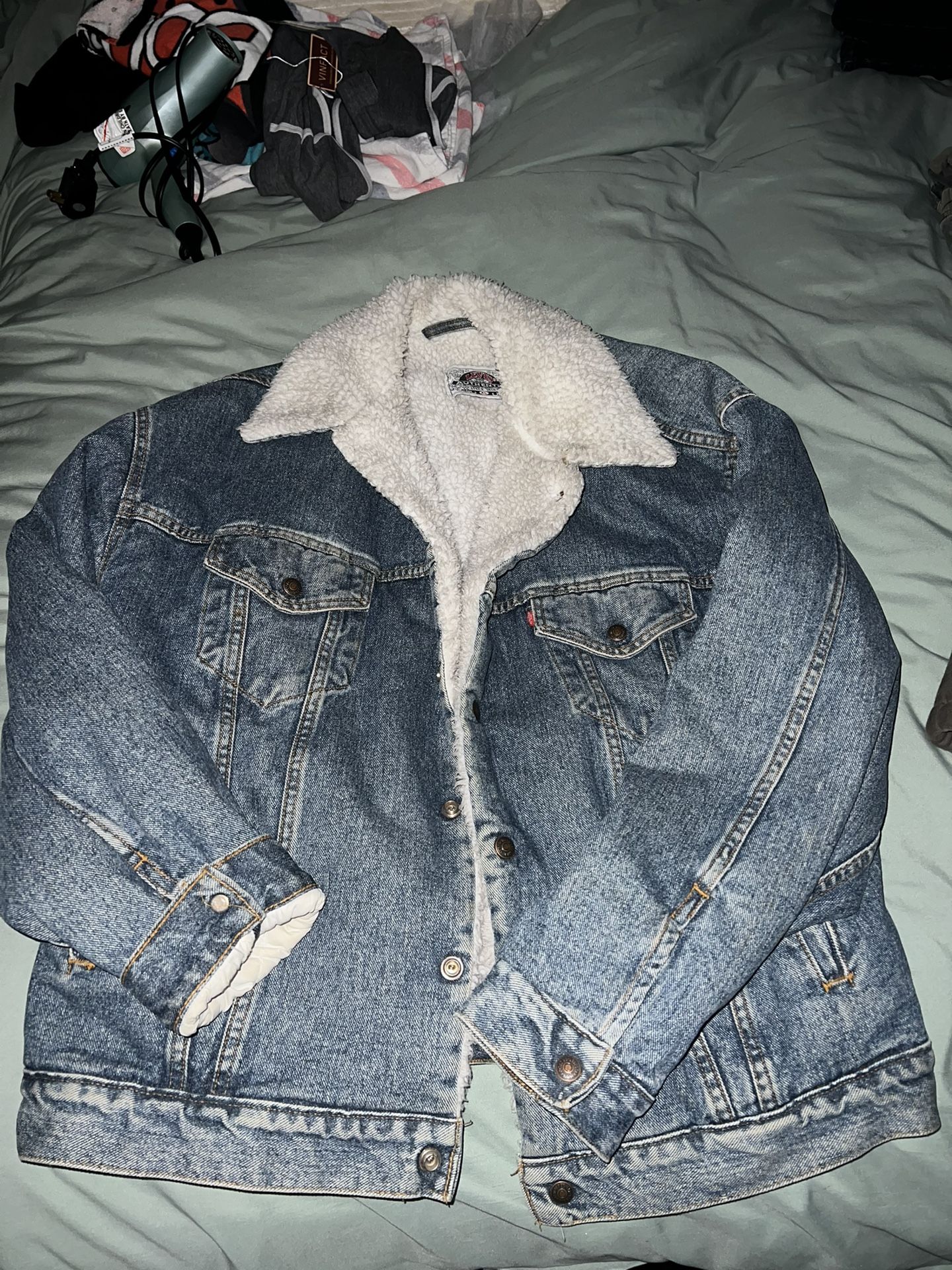 Levi’s Denim Jacket Sherpa Lined Vintage