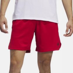 Adidas Men’s Axis Knit 4.0 Training Shorts Red