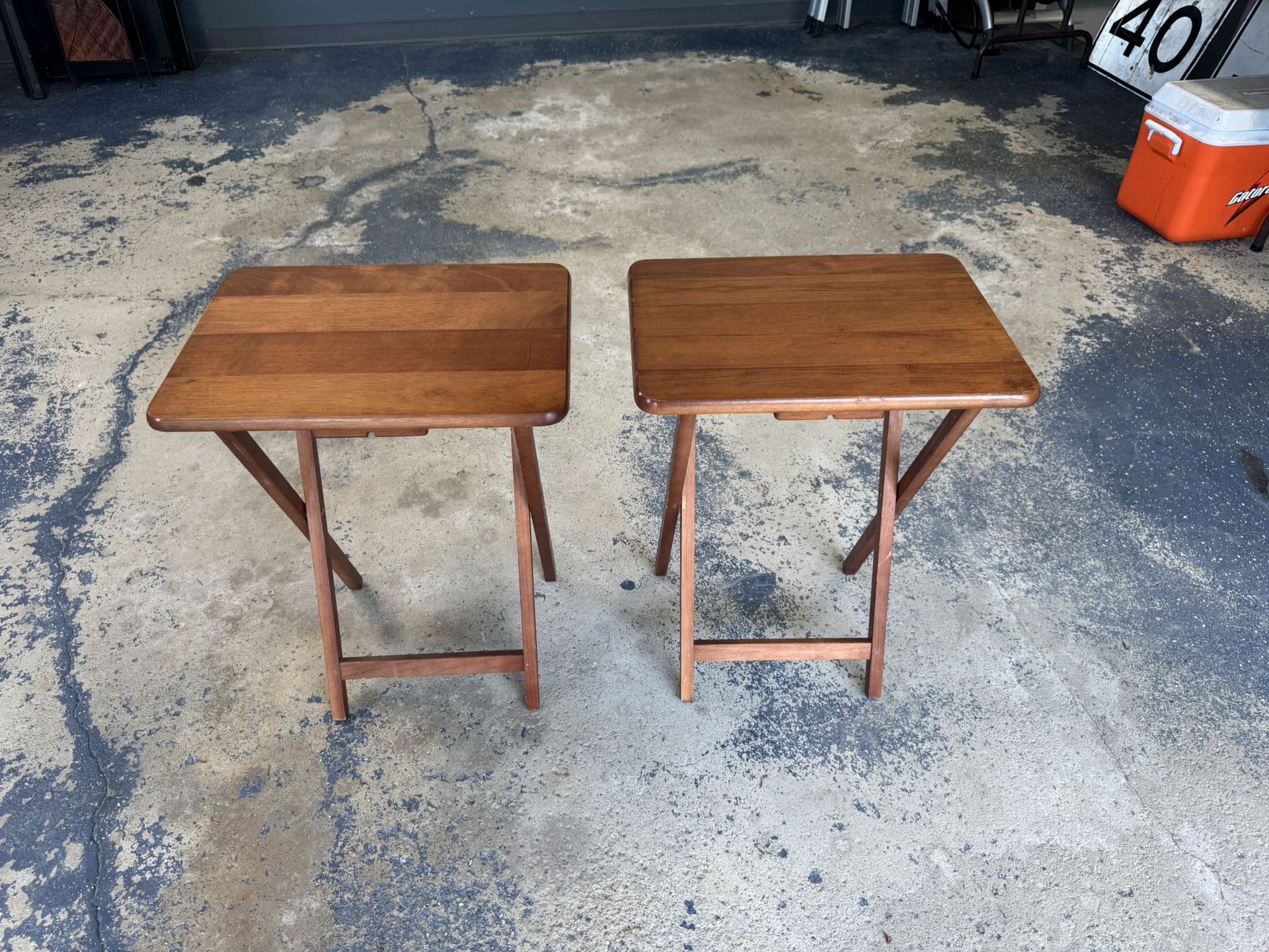Folding Tables. Two Of Them
