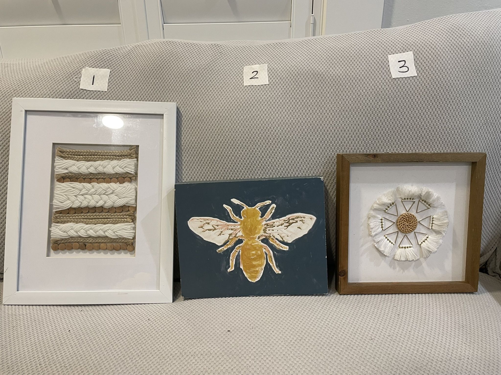 Wall Art Abstract, Boho, Bee, Bull, Cityscape, Flowers