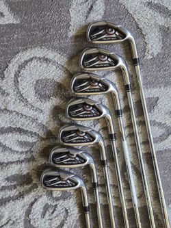 TaylorMade Burner 2.0 Iron Set Golf Clubs Men’s RH 5-9 PW AW Stiff Flex