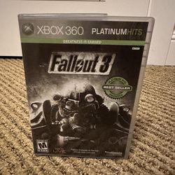 Xbox 360 Platinum Hits Fallout 3