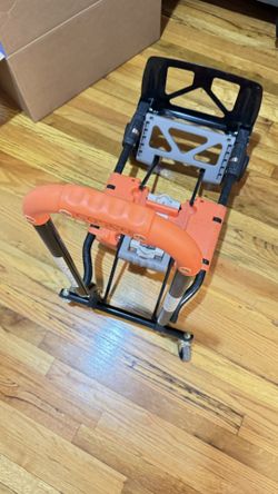 Cosco Shifter Multi-Position Folding Hand Truck and Cart, Orange