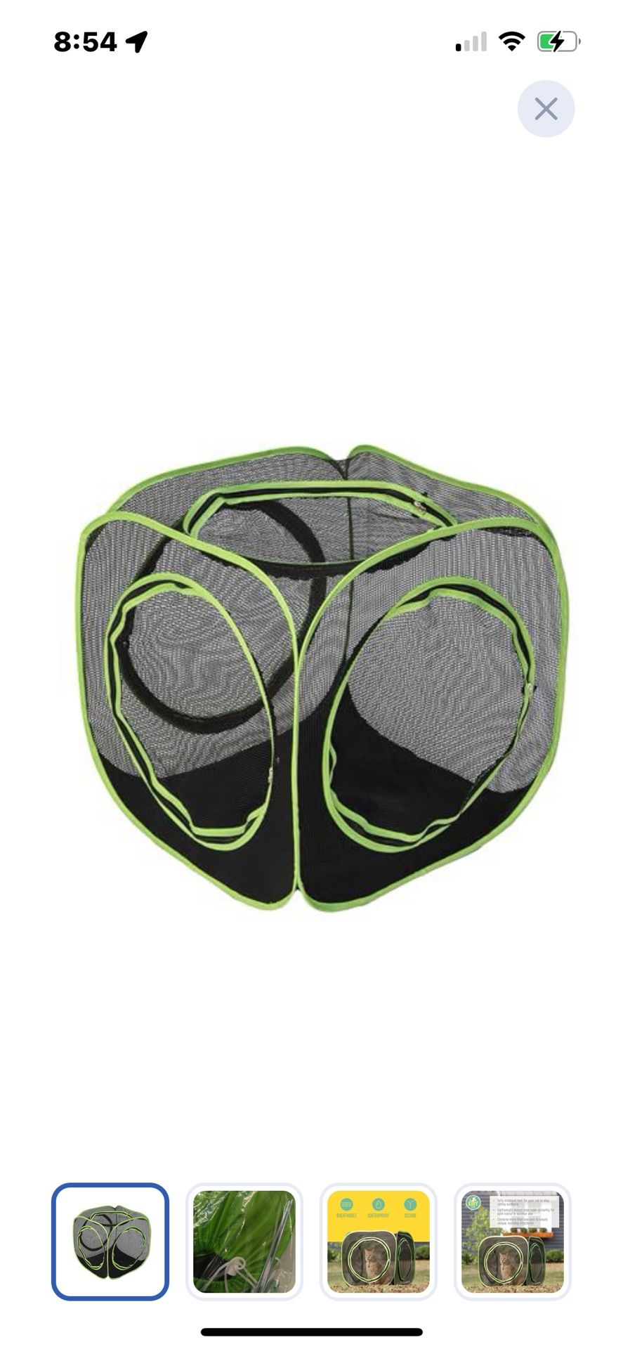 “New”Pet Large Breathable(indoor /outdoor)Cubicle (Breathable/Waterproof)retail $39