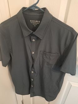 Gray Button up shirt