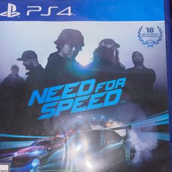 Need For Speed PS4 Edition