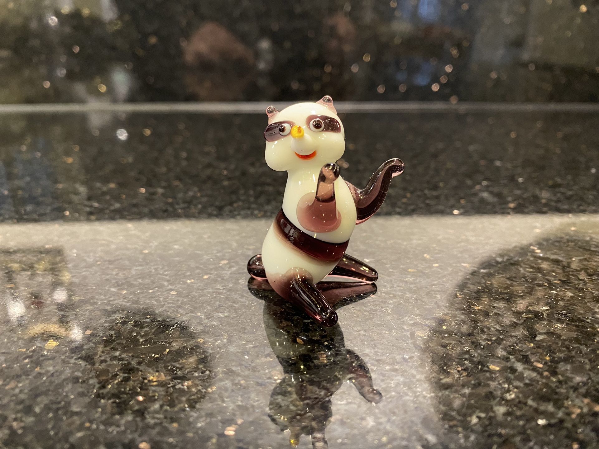 Unique Collectable High Quality Glass Hand Pipe Cute Panda