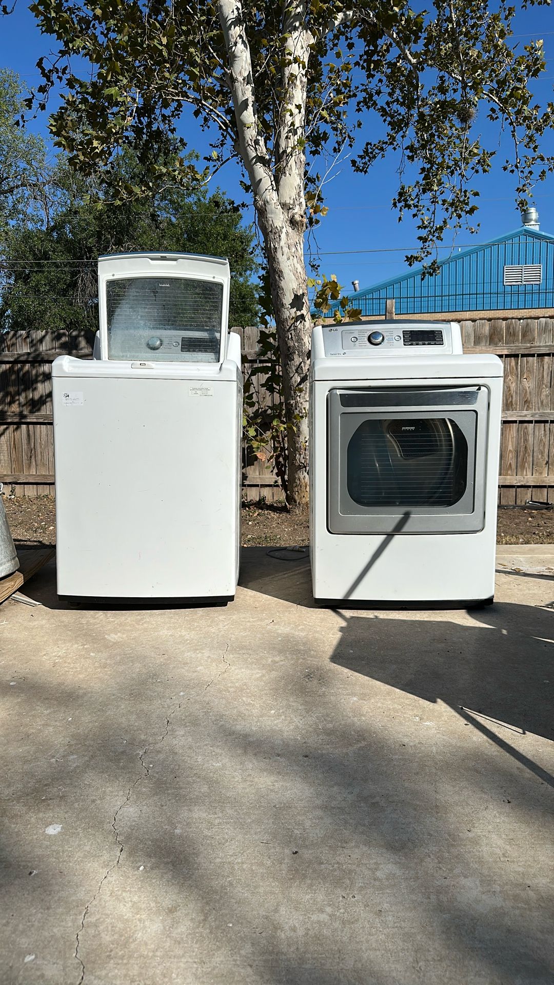 Washer And Dryer
