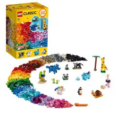 New LEGOS Retired Set 1500 Pcs Bricks And Animals With Ideas