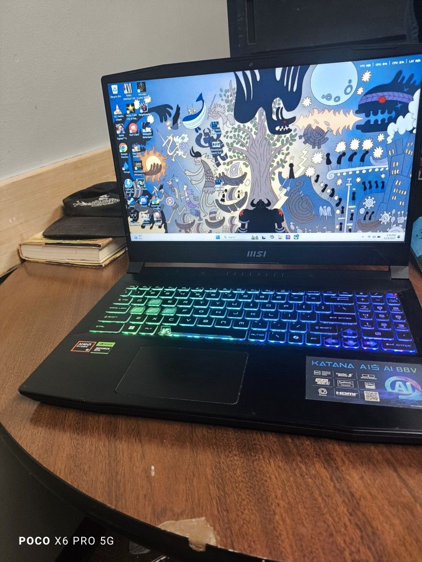 MSI Gaming Laptop katana A15