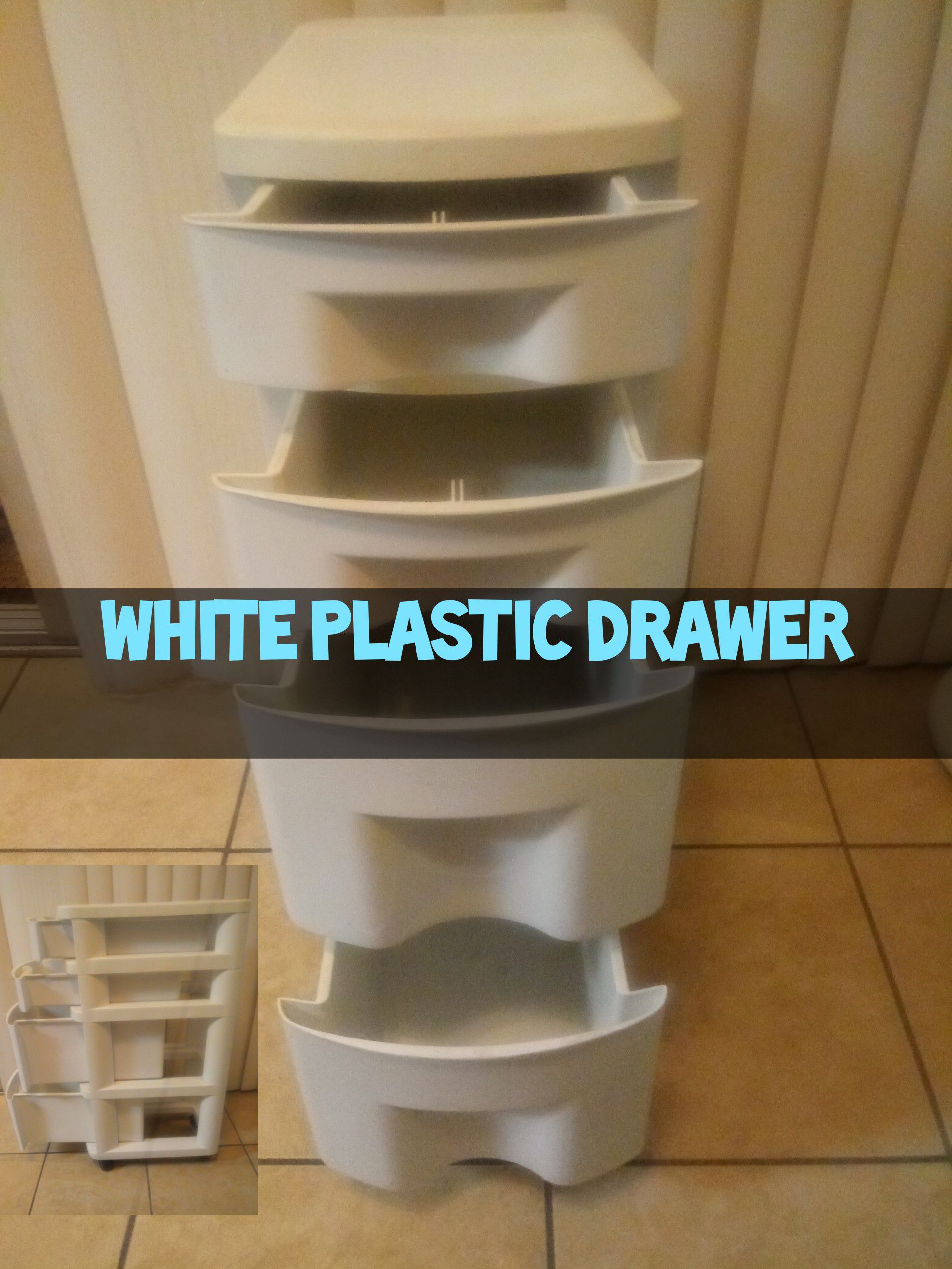Plastic drawer