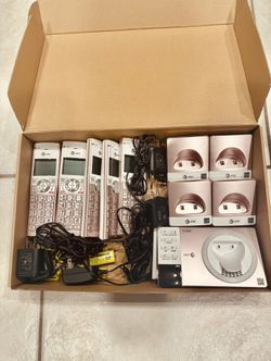 AT&T Handset Cordless Phone / Rose Gold Color