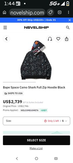 Bape and ape glow in dark hoodie with two hoods