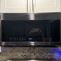 Samsung 30 Inch Over-the-Range Microwave with 2.1 Cu. Ft. Capacity