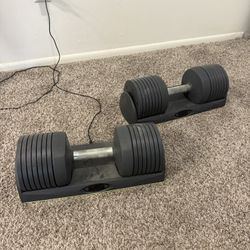 Adjustable Dumbells