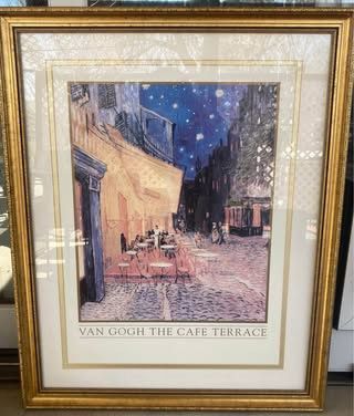 Vincent Van Gogh “The Cafe Terrace’ Wall Art