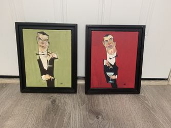 Painted by Artist Todd White, set 60