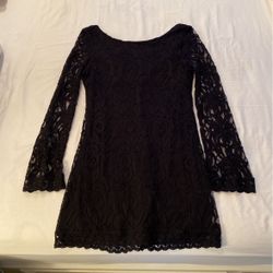 Black Lace Cocktail Dress