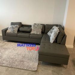 Sofá SECCIONAL L Shaped ✨ Storage✨ 