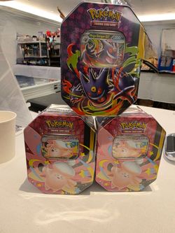 Pokemon tins