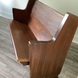 Wood Bench