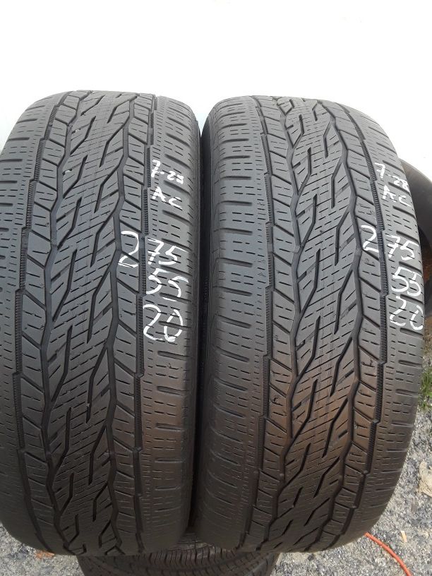 275/55-20 #2 tires