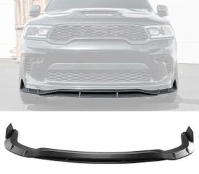 21-26 Dodge Durango Hellcat Front Bumper Lip Matte Black