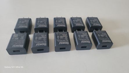 Lot Of 10 Original OEM ROKU  Wall Charger Adapter - NEW