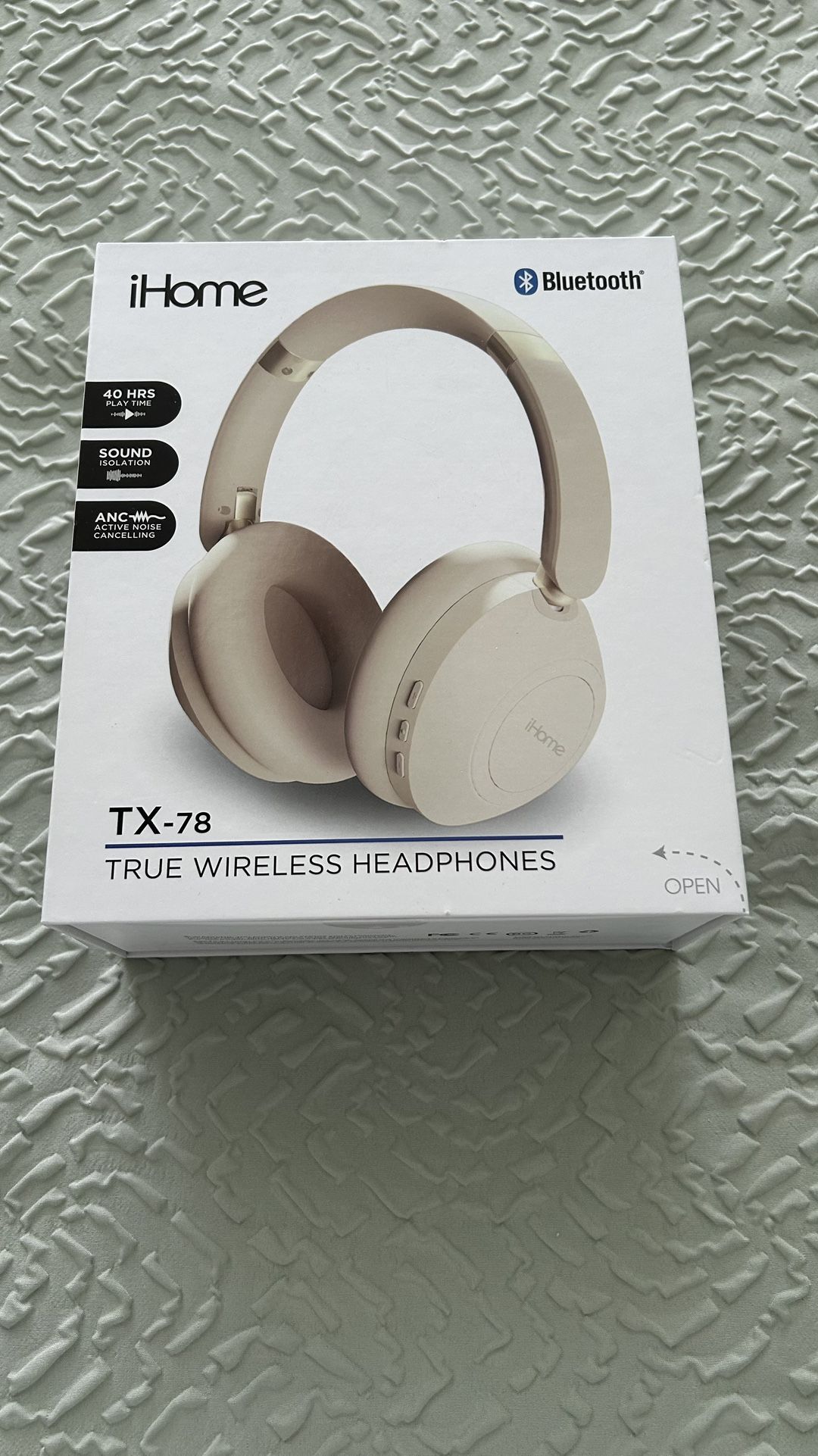 Headphones Wireless Bluetooth Rechargeable