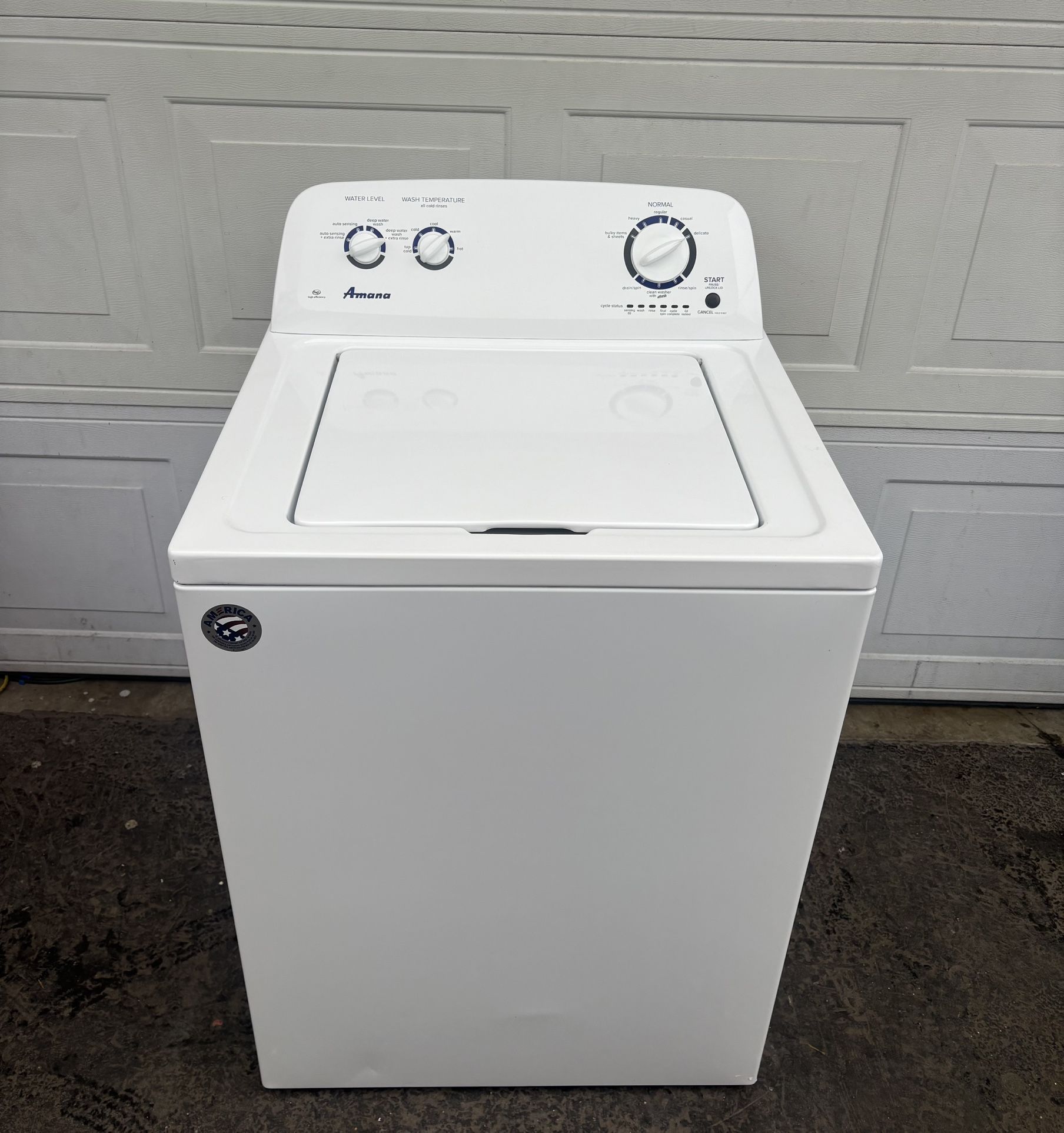 Amana Electric Washer