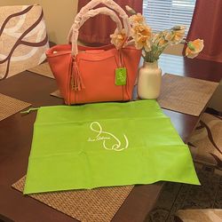 NWT Sam Edelman Coral Shoulder Bag & Wristlet