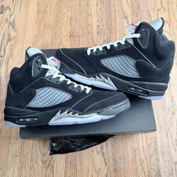 Air Jordan 5 “Black Metallic Reimagined” Sz 12