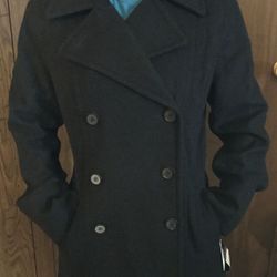 Town by London fog women’s jacket, size small, color black, NEW