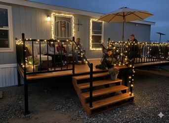 Trailer Home Deck VERY STRONG-- LONG LASTING 