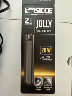 Sicce Jolly Preset Heater 20watt Fresh Water Aquarium 