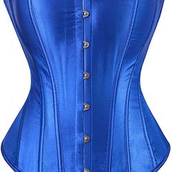 Royal Blue Corset L