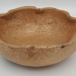 Wabi-Sabi Style Small Clay Pottery Bowl